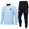 Inter Milan Quarter Zip Training Huppari Suits 2023-24 Sininen - Miesten